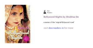 Bollywood Nights by Shobhaa De book review Desi Readers
