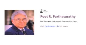 R Parthasarathy poetry English writings style features books biography